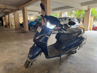 Blue Honda Activa 6G Dlx