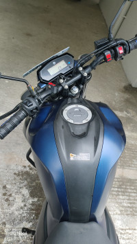 Matt Blue Yamaha FZS 25 BS6