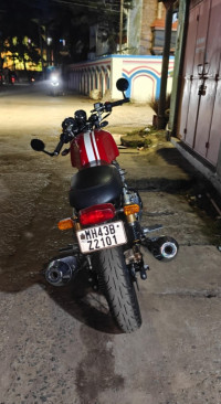 Red Royal Enfield Continental GT 650 Twin