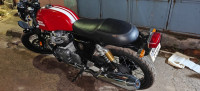Red Royal Enfield Continental GT 650 Twin