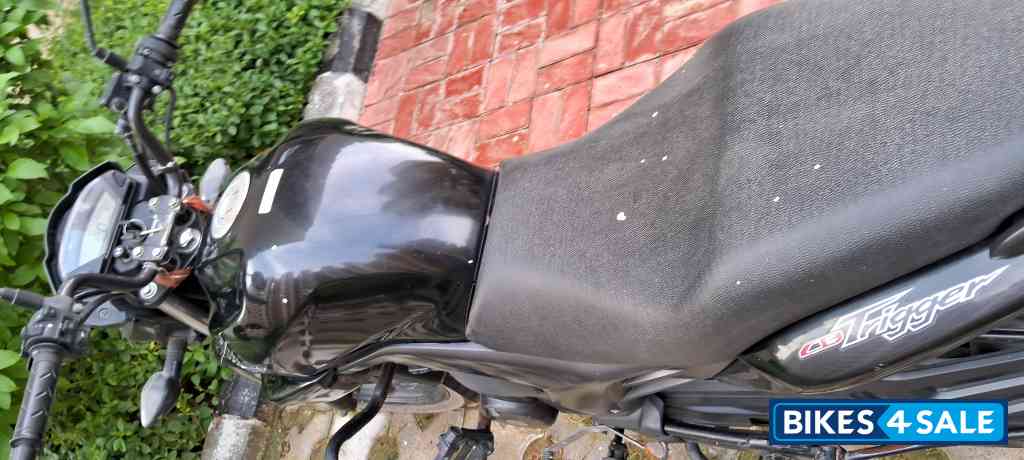 Black Honda CB Trigger