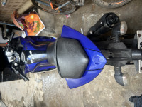 Blue Yamaha YZF R15 V2