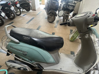 Ice Green +white Suzuki Access 125 Ride Connect Edition
