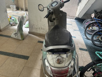 Ice Green +white Suzuki Access 125 Ride Connect Edition