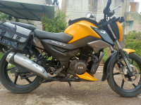 Yellow TVS Raider Split Seat