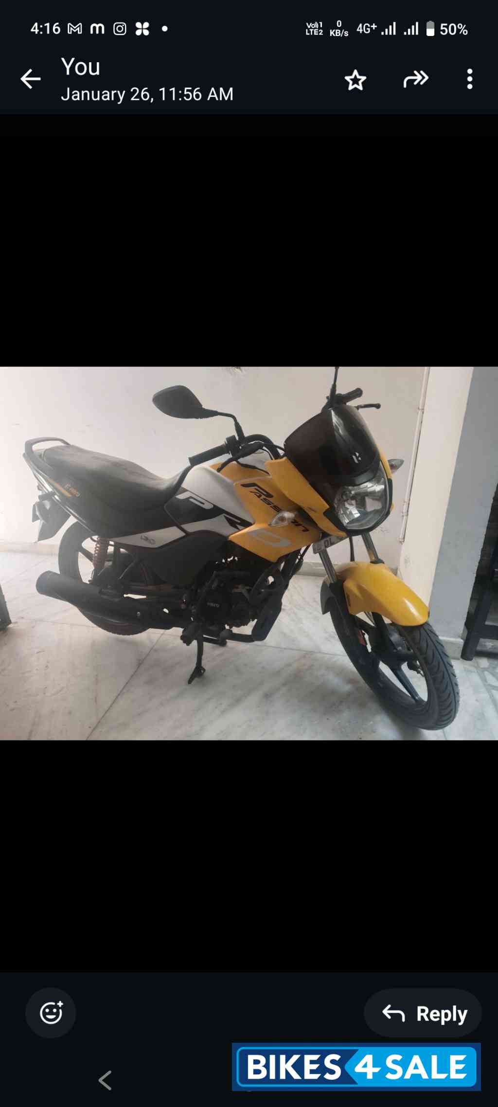 Hero Passion Pro BS6