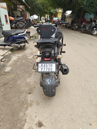 Black Yamaha FZ-S FI V3 BS6