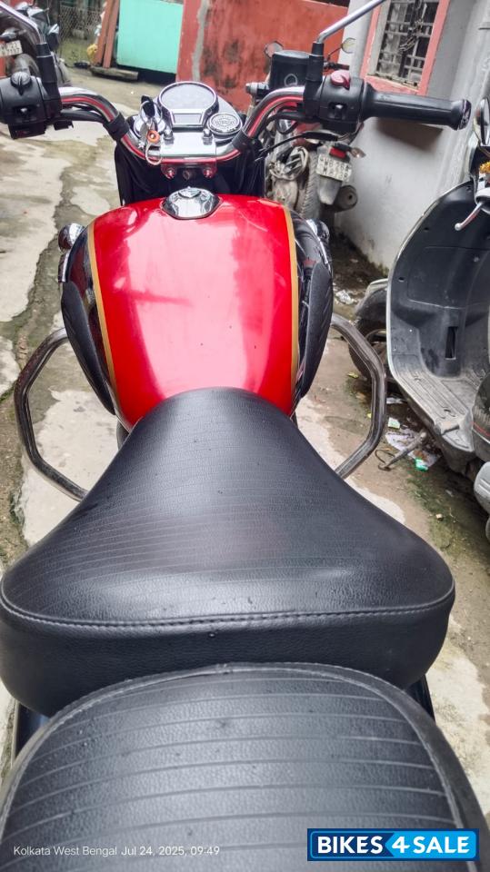 Chrome Red Royal Enfield Classic 350 Dual Channel BS6