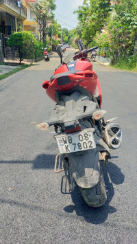 Red Suzuki Gixxer SF BS6