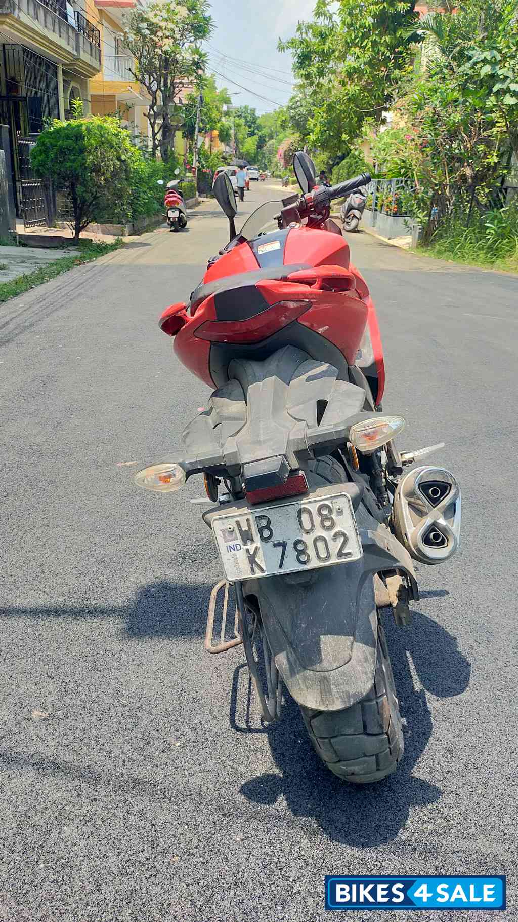 Red Suzuki Gixxer SF BS6 Red Suzuki Gixxer SF BS6