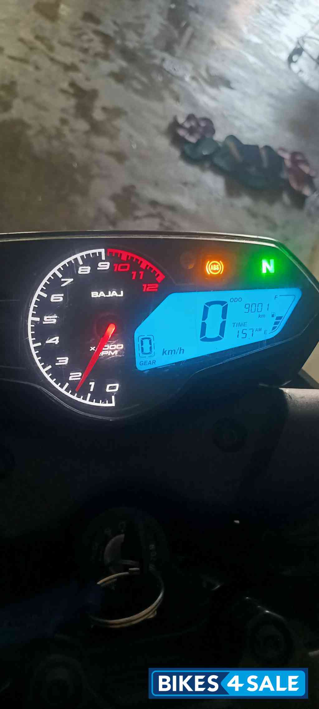 Black Bajaj Pulsar N160 Dual Channel ABS