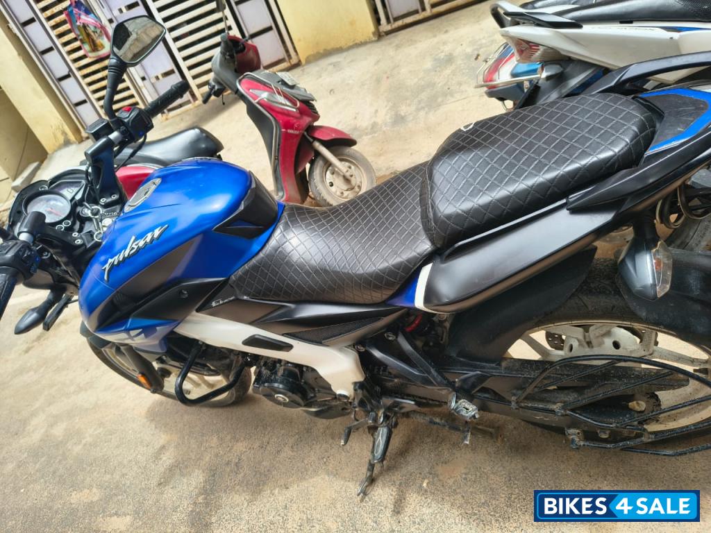 Blue & White Bajaj Pulsar NS 200 BS6