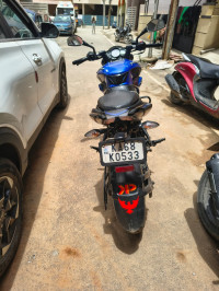 Blue & White Bajaj Pulsar NS 200 BS6