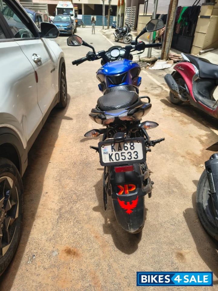 Blue & White Bajaj Pulsar NS 200 BS6