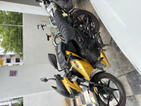 Yellow Black TVS Apache RTR 160