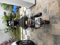 Yellow Black TVS Apache RTR 160