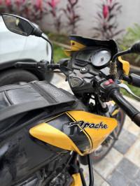 Yellow Black TVS Apache RTR 160