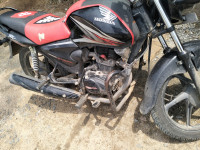 Black Honda CB Shine