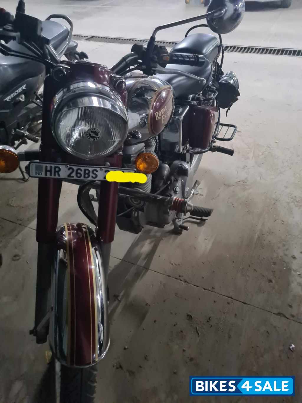 Chrome Red Royal Enfield Classic 500
