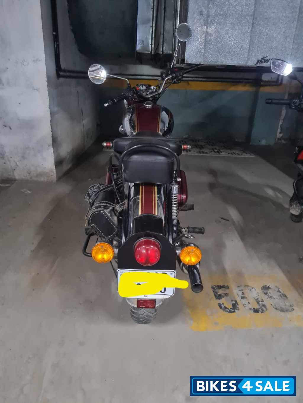 Chrome Red Royal Enfield Classic 500