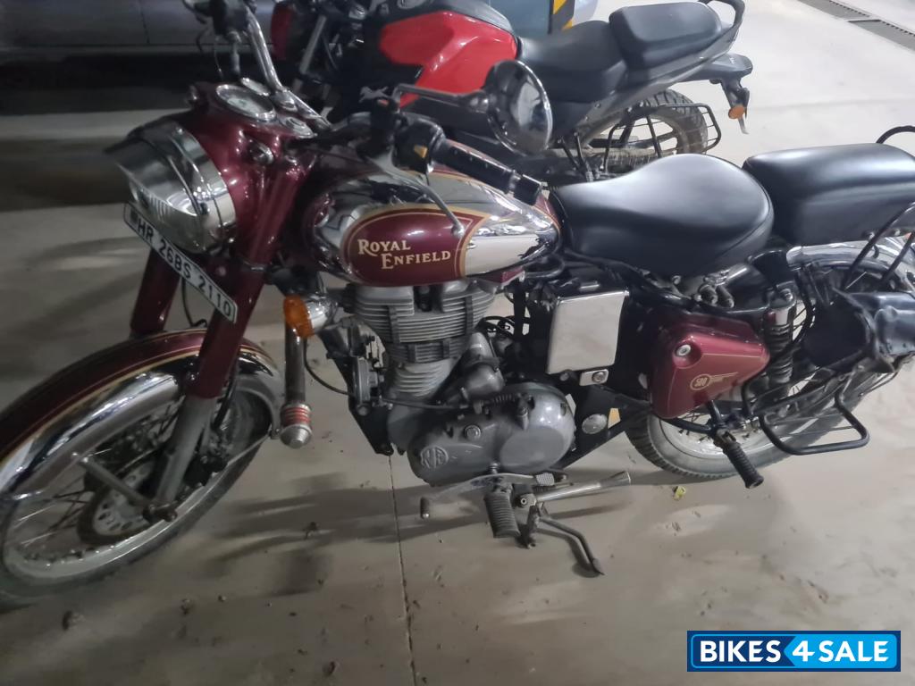 Chrome Red Royal Enfield Classic 500