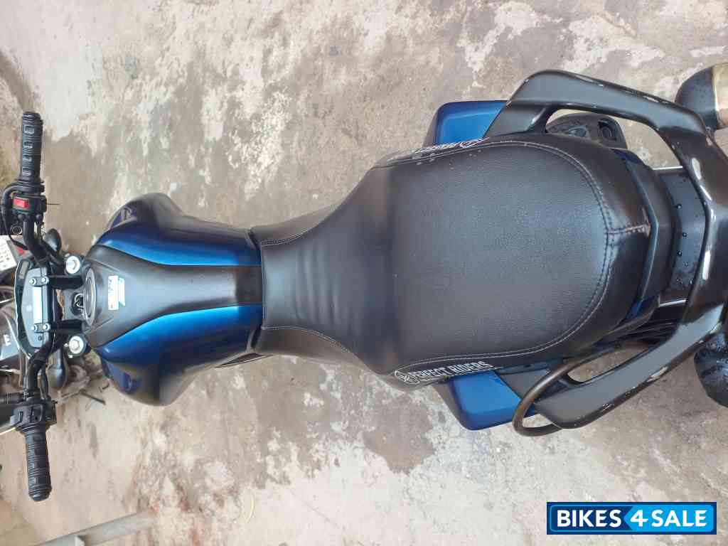 Blue Yamaha FZ-S FI V3