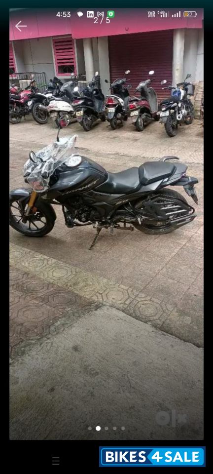 Black Honda Hornet 2.0