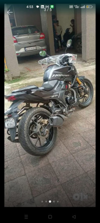 Black Honda Hornet 2.0