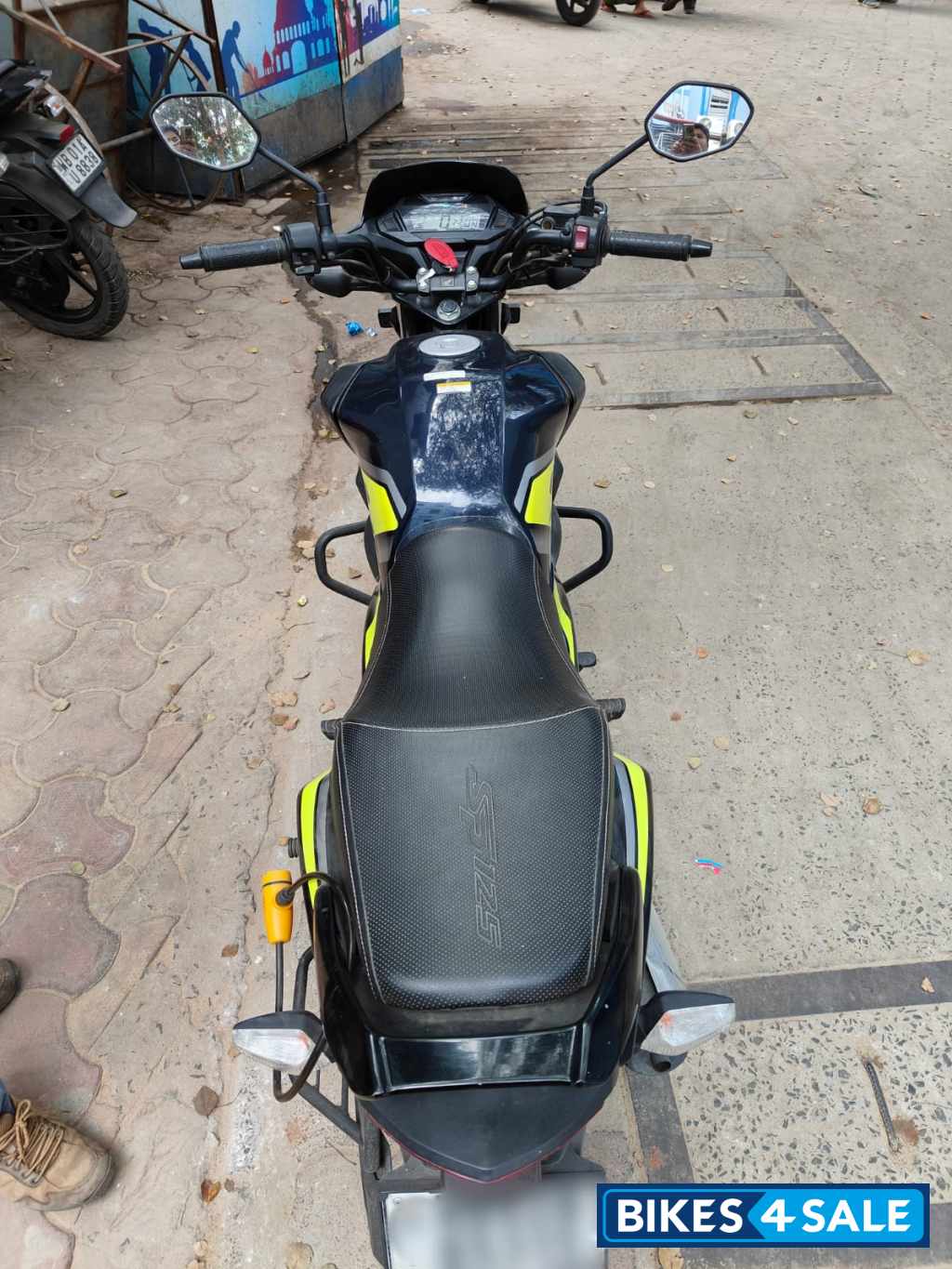 Pearl Siren Blue-a Honda SP 125 BSVI