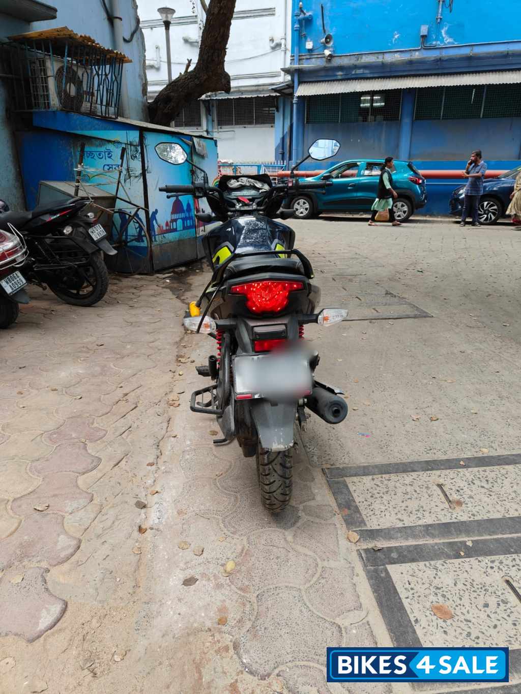 Pearl Siren Blue-a Honda SP 125 BSVI