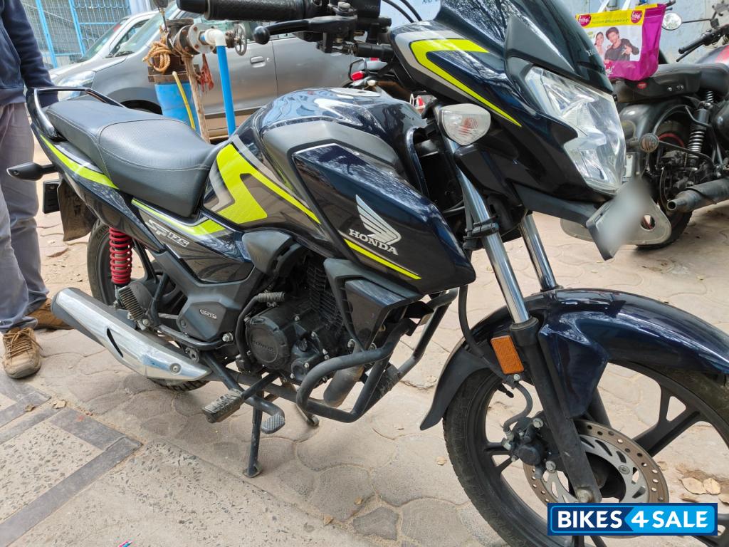 Pearl Siren Blue-a Honda SP 125 BSVI