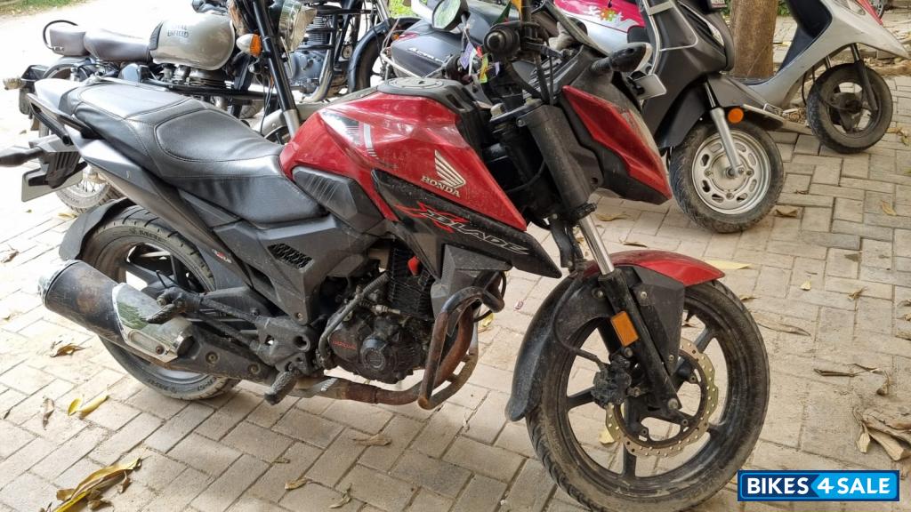 Red And Black Honda XBlade