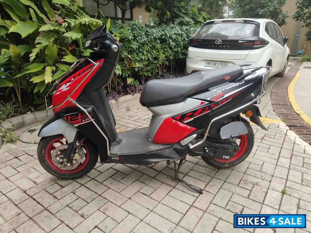 Red Black TVS NTORQ 125 Race XP