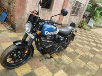 Rabel Blue Royal Enfield Hunter 350 2025