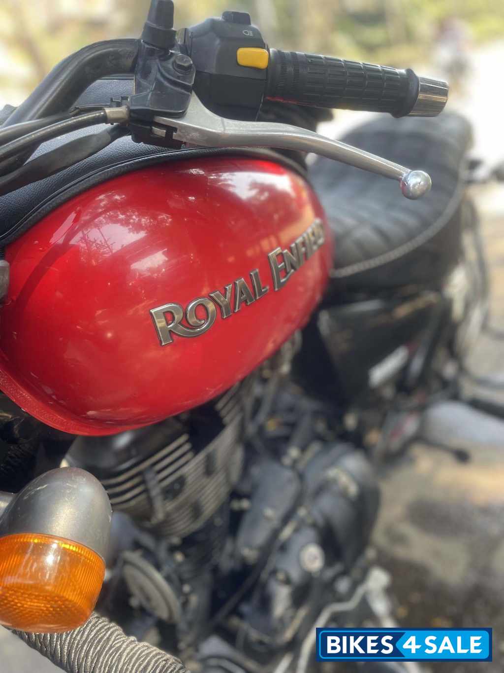 Red Royal Enfield Thunderbird X 350