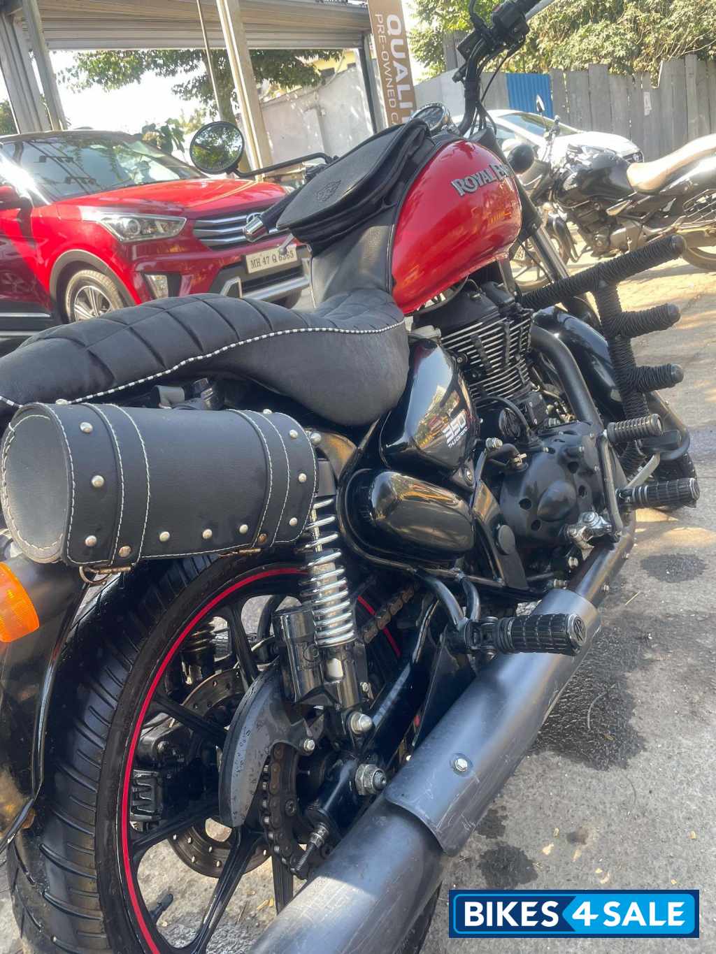 Red Royal Enfield Thunderbird X 350