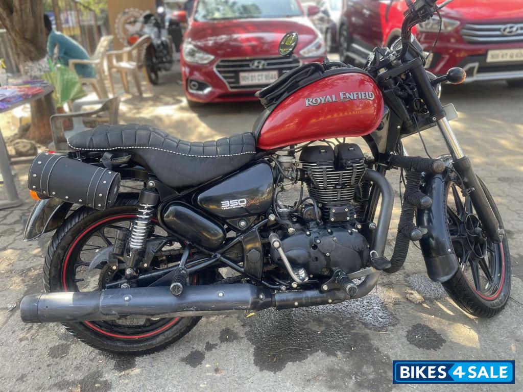 Red Royal Enfield Thunderbird X 350
