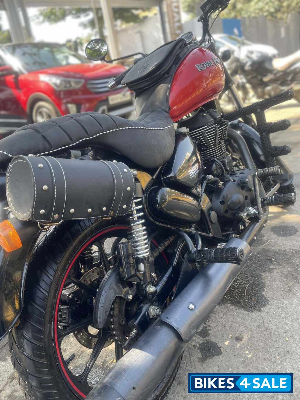 Red Royal Enfield Thunderbird X 350