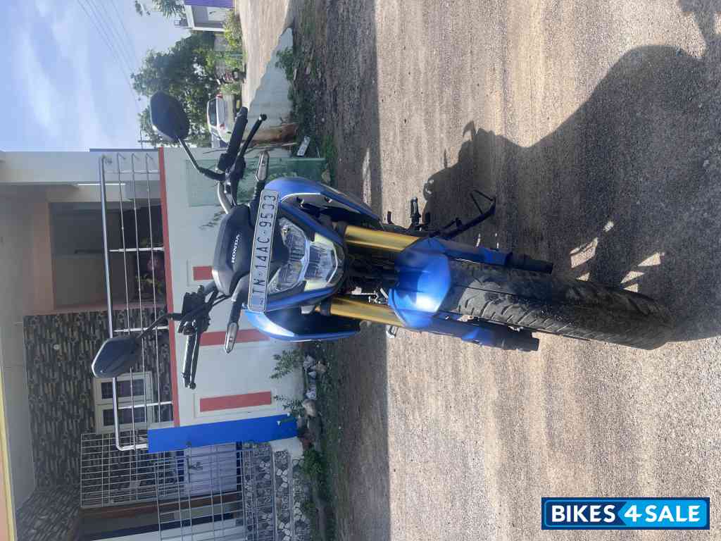 Turquoise Blue Honda Hornet 2.0 Repsol Edition