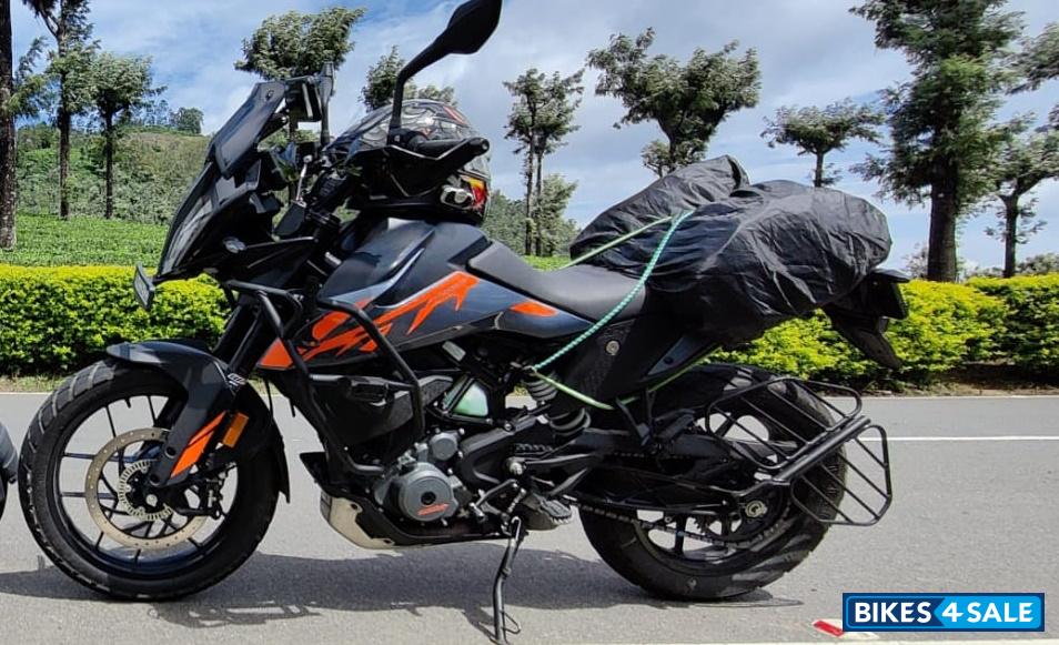 Black & Orange KTM 390 Adventure 2022