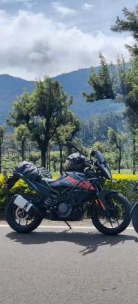 Black & Orange KTM 390 Adventure 2022
