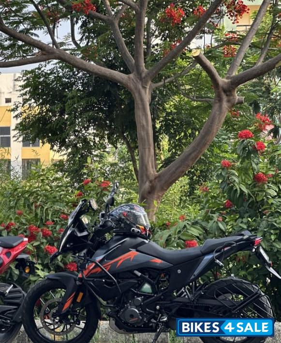 Black & Orange KTM 390 Adventure 2022