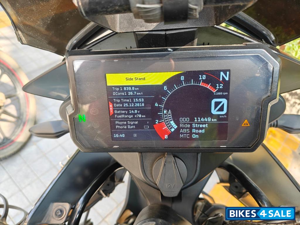 Black & Orange KTM 390 Adventure 2022