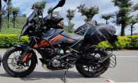 Black & Orange KTM 390 Adventure 2022