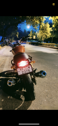 Orange Crush Royal Enfield Interceptor 650 Twin