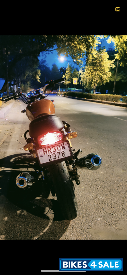 Orange Crush Royal Enfield Interceptor 650 Twin