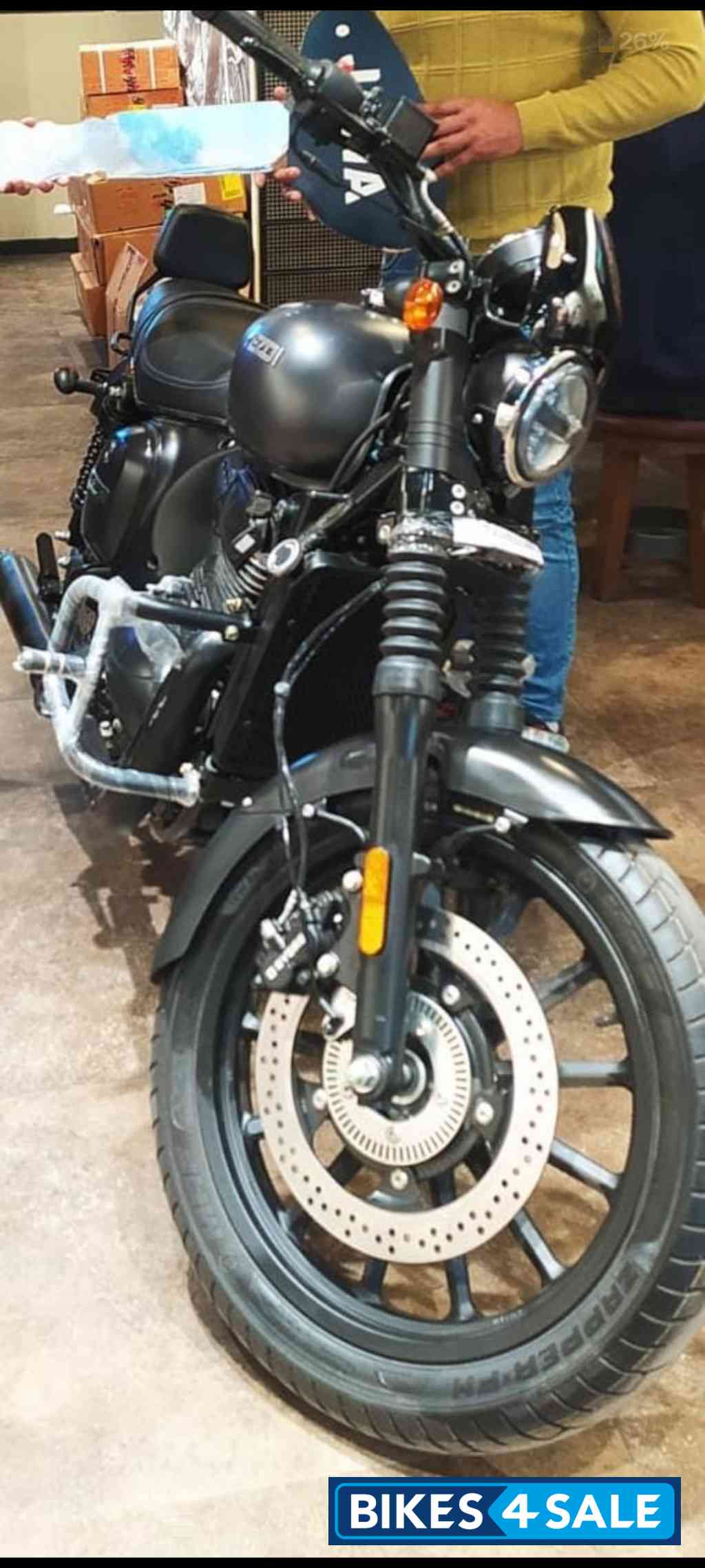 Smoke Gray Yezdi Roadster Dark