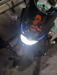 Red And Black Bajaj Pulsar 180