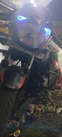 Red And Black Bajaj Pulsar 180