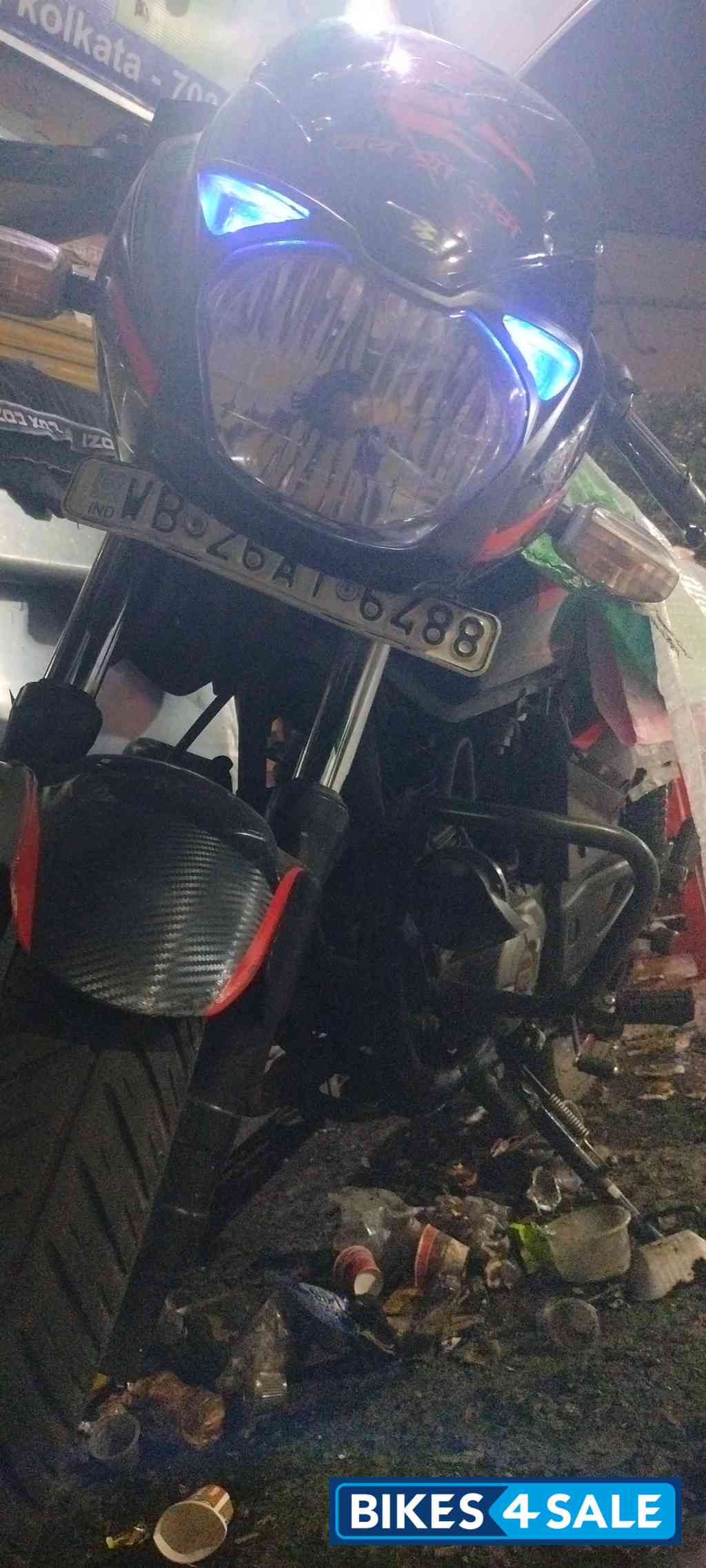 Red And Black Bajaj Pulsar 180